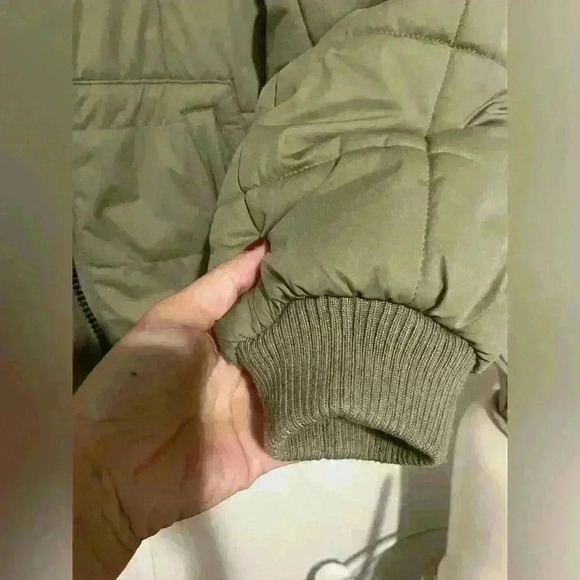 Avec Les Filles womens water resistant quilted hoodie jacket size xs - Picture 5 of 16